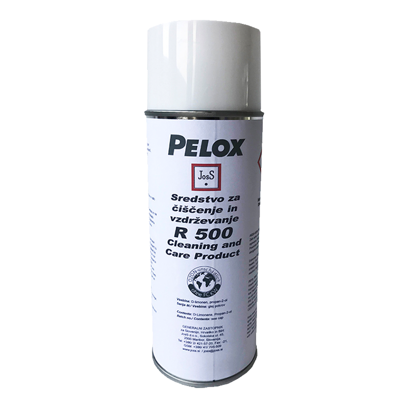 Pelox R500 sprej - Sredstvo za čiščenje in vzdrževanje